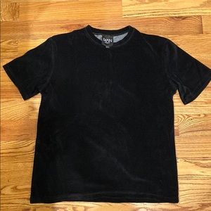 Black Velour T-shirt